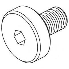 KLS20 CLOCK SCREW WITH COOLANT - USA Tool & Supply