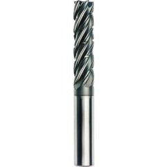 3/8 x 3/8 x 1-1/8 x 3 x Square 5 Flute End Mill APC5 - USA Tool & Supply