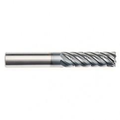 12mm x 12mm x 30mm x 83mm x 7 Flute  1mmR 2.5xD Pow-R-Path Mill AlCRNX Coated-Series IPC7-CR - USA Tool & Supply