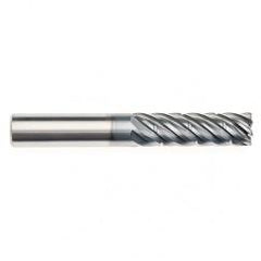 3/8 x 3/8 x 1-1/2 x 3-1/2 x 7 Flute  .030R 4xD Pow-R-Path Mill AlCRNX Coated-Series IPC7-CR - USA Tool & Supply