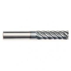 1/2 x 1/2 x 2 x 4 x 7 Flute  .030R 4xD Pow-R-Path Mill AlCRNX Coated-Series IPC7-CR - USA Tool & Supply