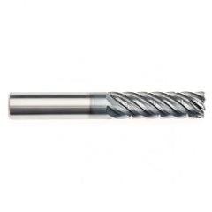 16mm x 16mm x 56mm x 110mm x 7 Flute  1mmR 3.5xD Pow-R-Path Mill AlCRNX Coated-Series IPC7-CR - USA Tool & Supply