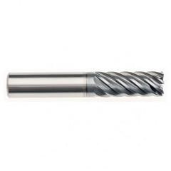 10mm x 10mm x 20mm x 66mm x 7 Flute  Square 2xD Pow-R-Path Mill AlCRNX Coated-Series IPT7-SQ - USA Tool & Supply