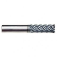 10mm x 10mm x 30mm x 75mm x 7 Flute  0,5mmR 3xD Pow-R-Path Mill AlCRNX Coated-Series IPT7-CR - USA Tool & Supply