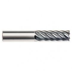10mm x 10mm x 30mm x 75mm x 7 Flute  Square 3xD Pow-R-Path Mill AlCRNX Coated-Series IPT7-SQ - USA Tool & Supply