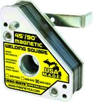 Magnetic Welding Square - Extra Heavy Duty - 3-3/4 x 1-1/2 x 4-3/8'' (L x W x H) - 150 lbs Holding Capacity - USA Tool & Supply