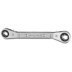 ‎Proto Offset Double Box Reversible Ratcheting Wrench 3/8″ × 7/16″ - 6 Point - USA Tool & Supply