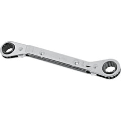 ‎Proto Offset Double Box Reversible Ratcheting Wrench 1/4″ × 5/16″ - 12 Point - USA Tool & Supply