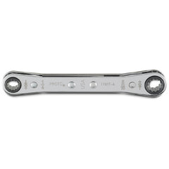 ‎Proto Double Box Ratcheting Wrench 1/4″ × 5/16″ - 12 Point - USA Tool & Supply