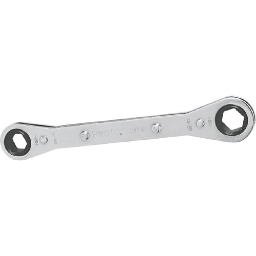 ‎Proto Double Box Ratcheting Wrench 1/4″ × 5/16″ - 6 Point - USA Tool & Supply