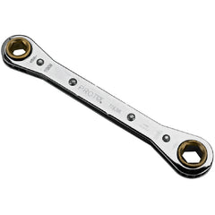 ‎Proto Double Box Ratcheting Wrench 7 × 8 mm - 6 Point - USA Tool & Supply