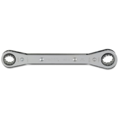‎Proto Double Box Ratcheting Wrench 1/2″ × 9/16″ - 12 Point - USA Tool & Supply