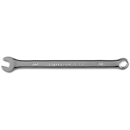 ‎Proto Full Polish Combination Wrench 7 mm - 12 Point - USA Tool & Supply