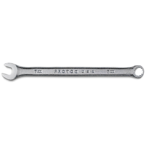 ‎Proto Satin Combination Wrench 7 mm - 12 Point - USA Tool & Supply