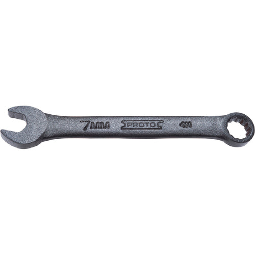 ‎Proto Black Oxide Metric Short Combination Wrench 7 mm - 12 Point - USA Tool & Supply