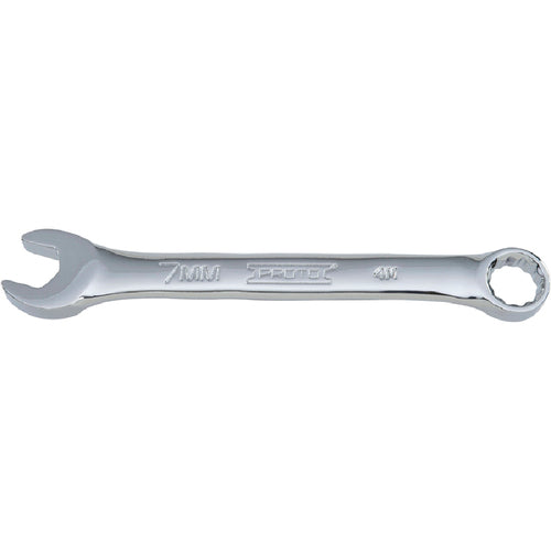 ‎Proto Full Polish Metric Short Combination Wrench 7 mm - 12 Point - USA Tool & Supply