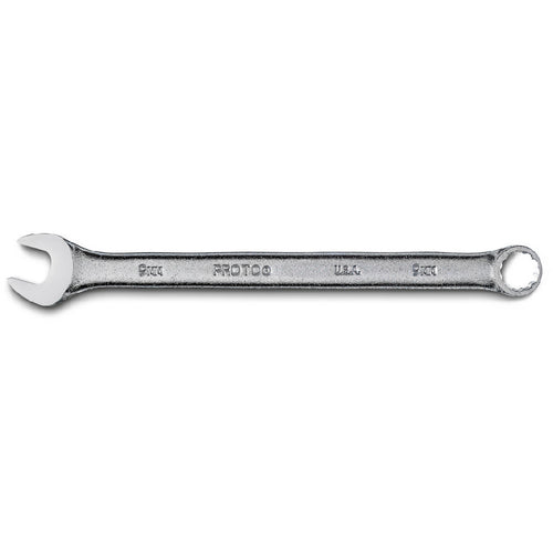 ‎Proto Satin Combination Wrench 9 mm - 12 Point - USA Tool & Supply