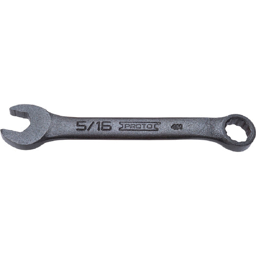 ‎Proto Black Oxide Short Combination Wrench 5/16″ - 12 Point - USA Tool & Supply