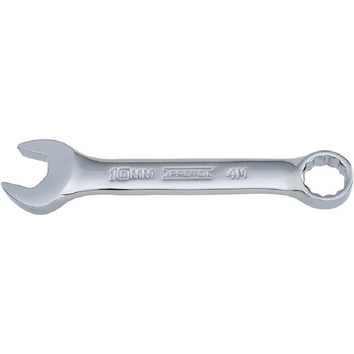 ‎Proto Full Polish Metric Short Combination Wrench 10 mm - 12 Point - USA Tool & Supply