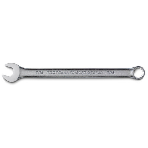 ‎Proto Satin Combination Wrench 7/16″ - 12 Point - USA Tool & Supply