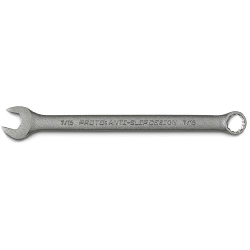 ‎Proto Black Oxide Combination Wrench 7/16″ - 12 Point - USA Tool & Supply