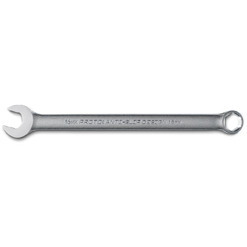 ‎Proto Satin Combination Wrench 16 mm - 6 Point - USA Tool & Supply