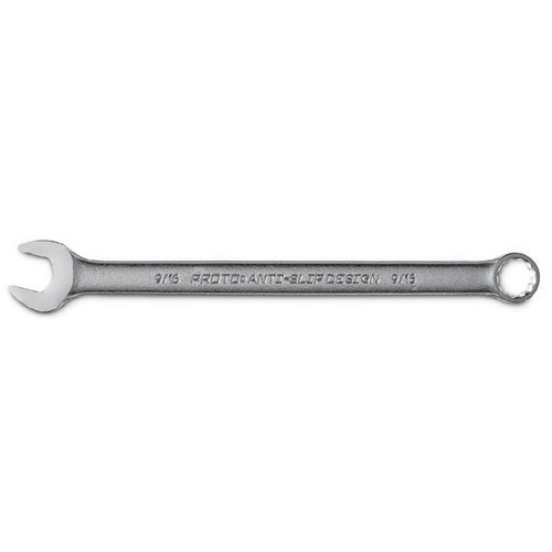 ‎Proto Satin Combination Wrench 9/16″ - 12 Point - USA Tool & Supply