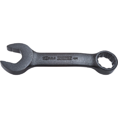 ‎Proto Black Oxide Metric Short Combination Wrench 19 mm - 12 Point - USA Tool & Supply