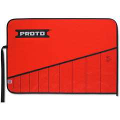 Proto Red Canvas 10-Pocket Tool Roll - USA Tool & Supply