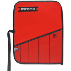 Proto Red Canvas 5-Pocket Tool Roll - USA Tool & Supply