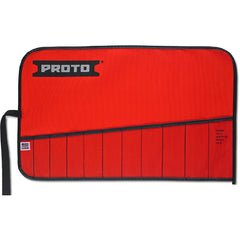 Proto Red Canvas 11-Pocket Tool Roll - USA Tool & Supply
