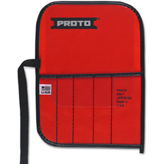 Proto Red Canvas 5-Pocket Tool Roll - USA Tool & Supply