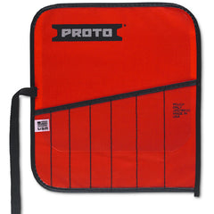 Proto Red Canvas 7-Pocket Tool Roll - USA Tool & Supply