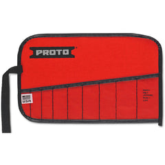 Proto Red Canvas 9-Pocket Tool Roll - USA Tool & Supply
