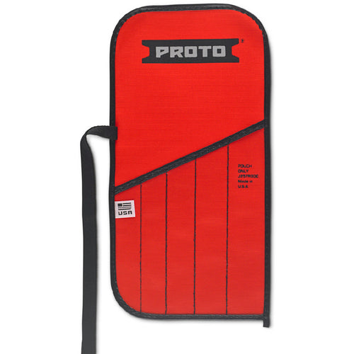 Proto Red Canvas 5-Pocket Tool Roll - USA Tool & Supply