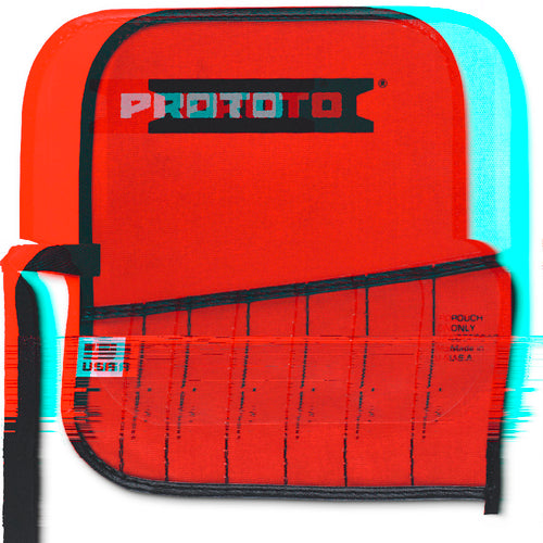 Proto Red Canvas 7-Pocket Tool Roll - USA Tool & Supply