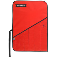 Proto Red Canvas 7-Pocket Tool Roll - USA Tool & Supply