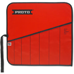Proto Red Canvas 7-Pocket Tool Roll - USA Tool & Supply