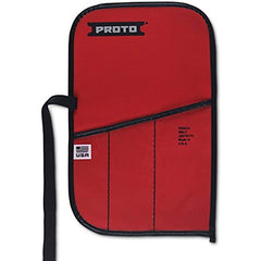 Proto Red Canvas 3-Pocket Tool Roll - USA Tool & Supply