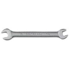 Proto Satin Open-End Wrench - 7/16″ × 1/2″ - USA Tool & Supply