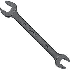 Proto Black Oxide Open-End Wrench - 5/8″ × 3/4″ - USA Tool & Supply