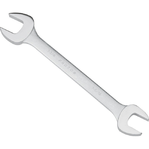 Proto Satin Open-End Wrench - 11/16″ × 25/32″ - USA Tool & Supply