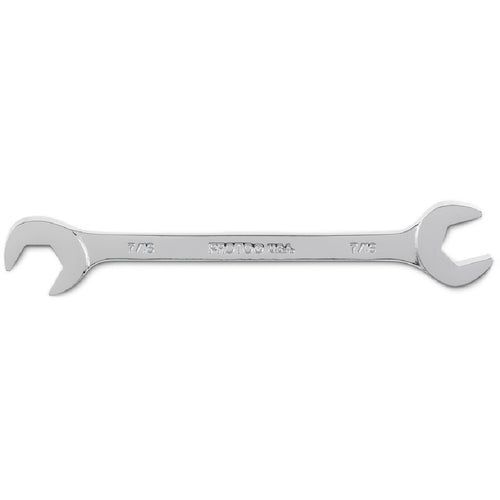 Proto Full Polish Angle Open-End Wrench - 7/16″ - USA Tool & Supply