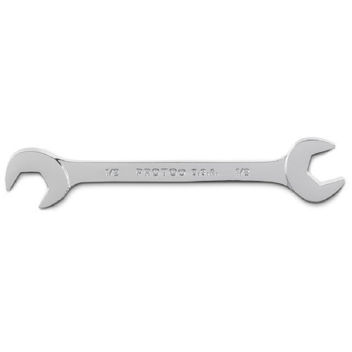 Proto Full Polish Angle Open-End Wrench - 1/2″ - USA Tool & Supply