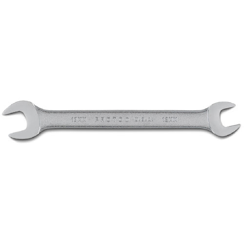 Proto Satin Open-End Wrench - 12 mm × 13 mm - USA Tool & Supply