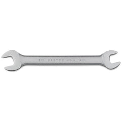Proto Satin Open-End Wrench - 14 mm × 15 mm - USA Tool & Supply