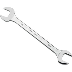 Proto Extra Thin Satin Open-End Wrench - 1/2″ × 9/16″ - USA Tool & Supply