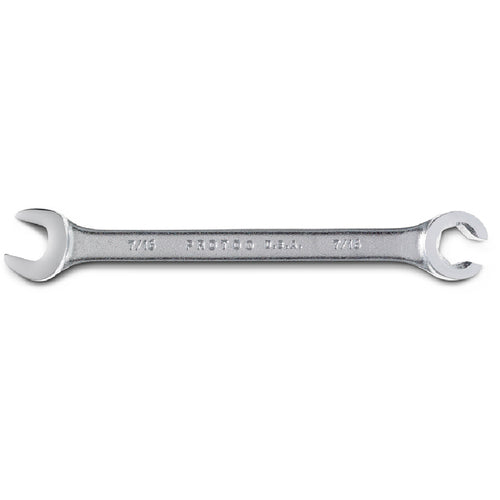 ‎Proto Satin Combination Flare Nut Wrench 7/16″ - 6 Point - USA Tool & Supply