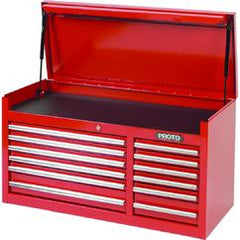 Proto® 440SS 41" Top Chest - 12 Drawer, Black - USA Tool & Supply