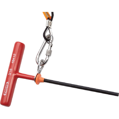 Proto Tether-Ready T-Handle Hex Key - 5/64″ - USA Tool & Supply